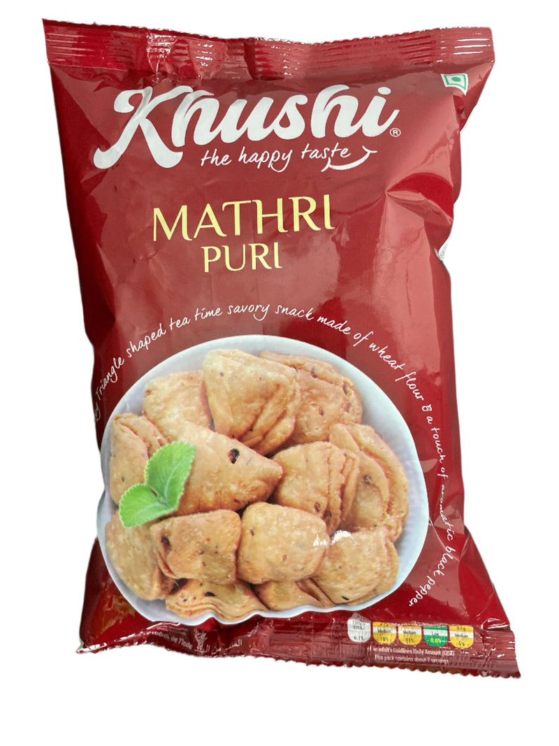 Khushi Mathri Puri 180g Mix & Match Buy 1 Get 1 Pack Free