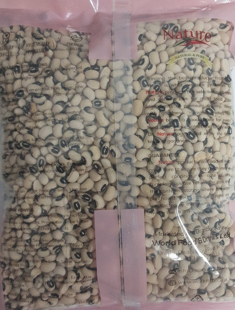 Dr Nature Black Eye Beans 1Kg Mix & Match Any 2 For £6