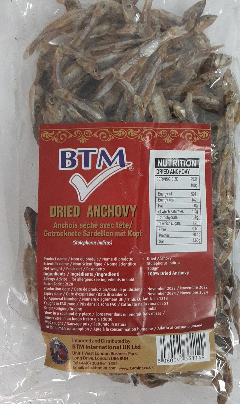 BTM Dried Anchovy 200g