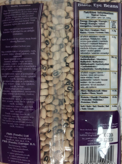 Heera Black Eye Beans 500g