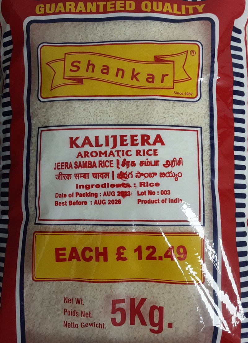 Shankar Kalijeera Aromatic Rice 5Kg