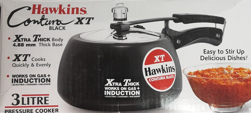 Hawkins Pressure Cooker Contura Black 3Litre