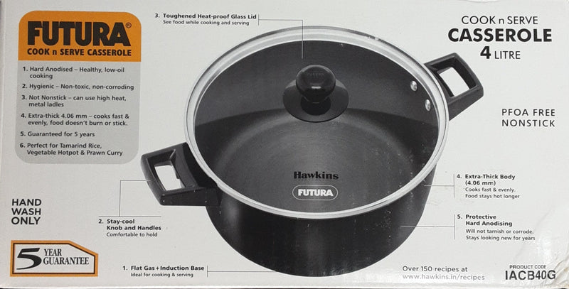 Hawkins Casserole Pot 4 Litre