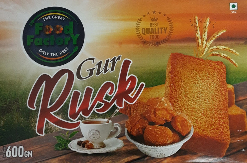 Food Factory Gur Rusk 600g