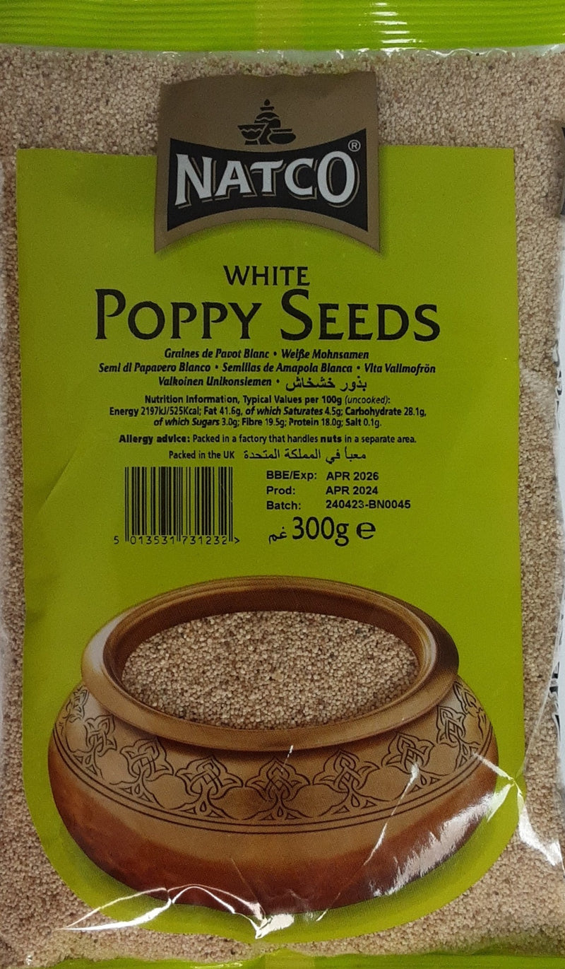 Natco Poppy Seeds White 300g