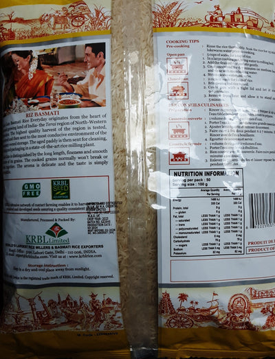 India Gate Basmati Rice Everyday 5Kg