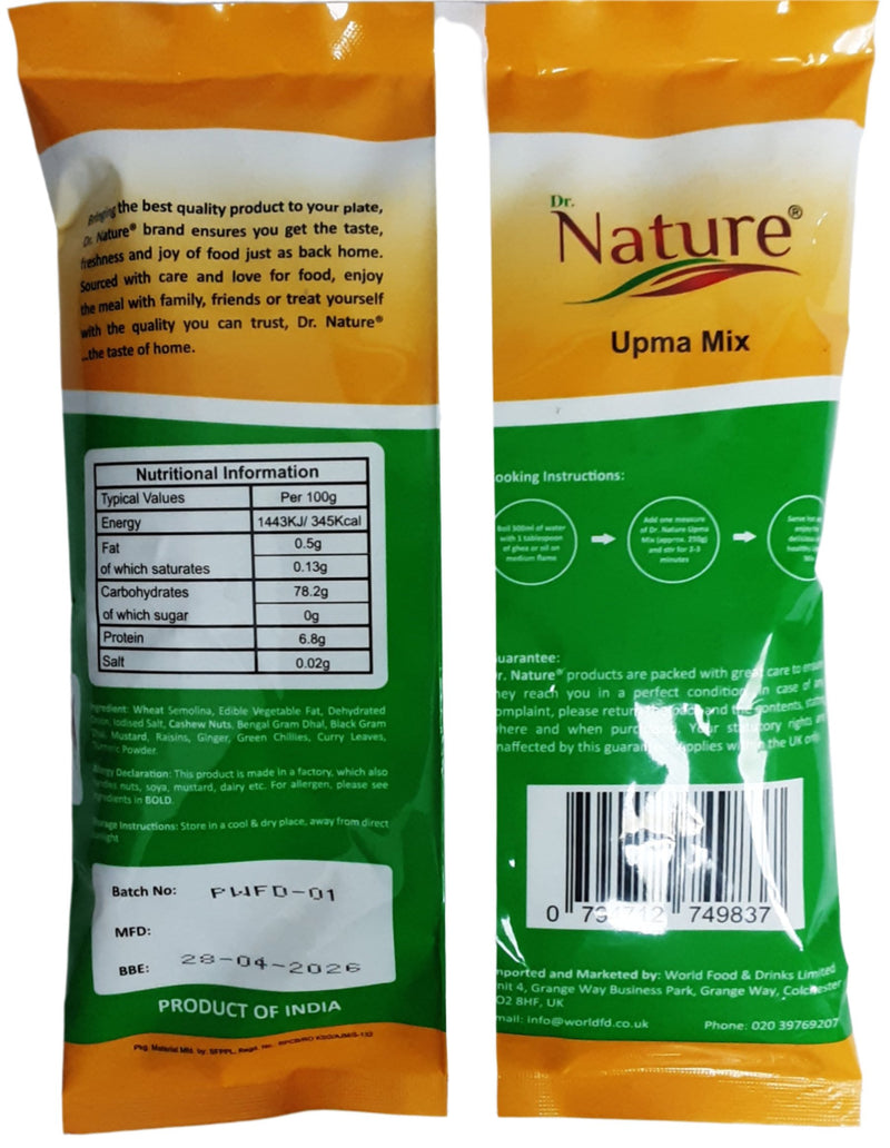 Dr Nature Upma Mix 1Kg