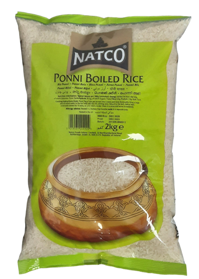 Natco Rice Ponni Boiled 2Kg