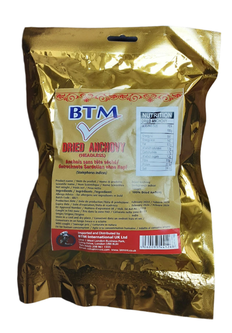 BTM Dried Anchovy 100g