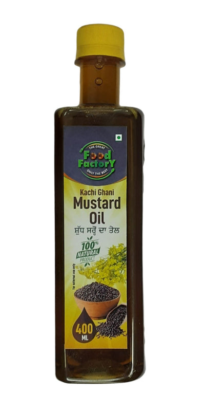 Food Factory Mustard Oil Kachi Ghani 400ml