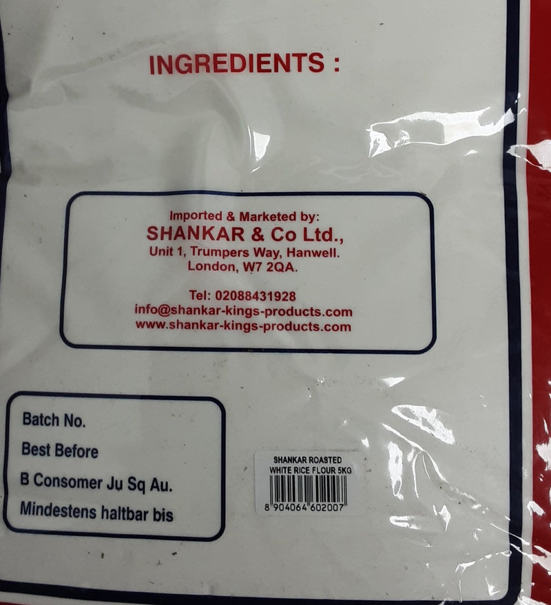 Shankar Flour White Rice Roasted 5Kg