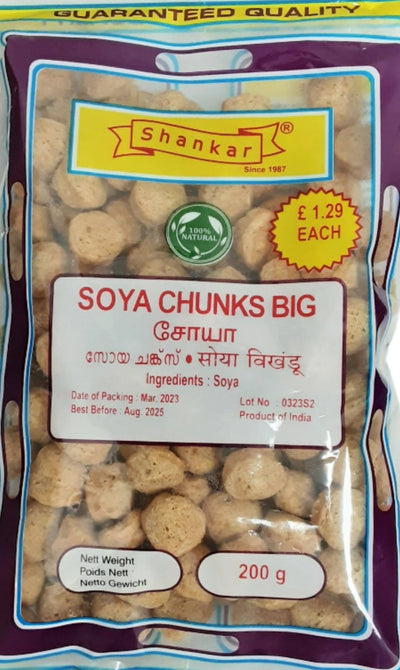 Shankar Soya Chunks Big 200g