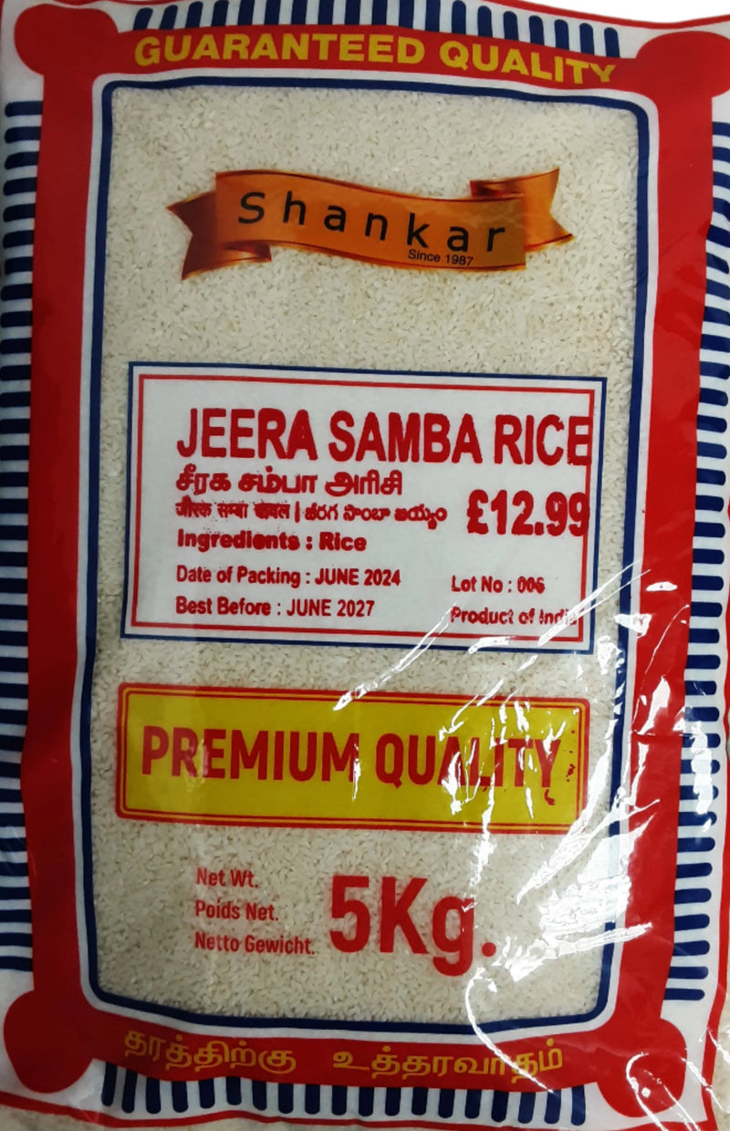 Shankar Rice Jeera Samba 5Kg