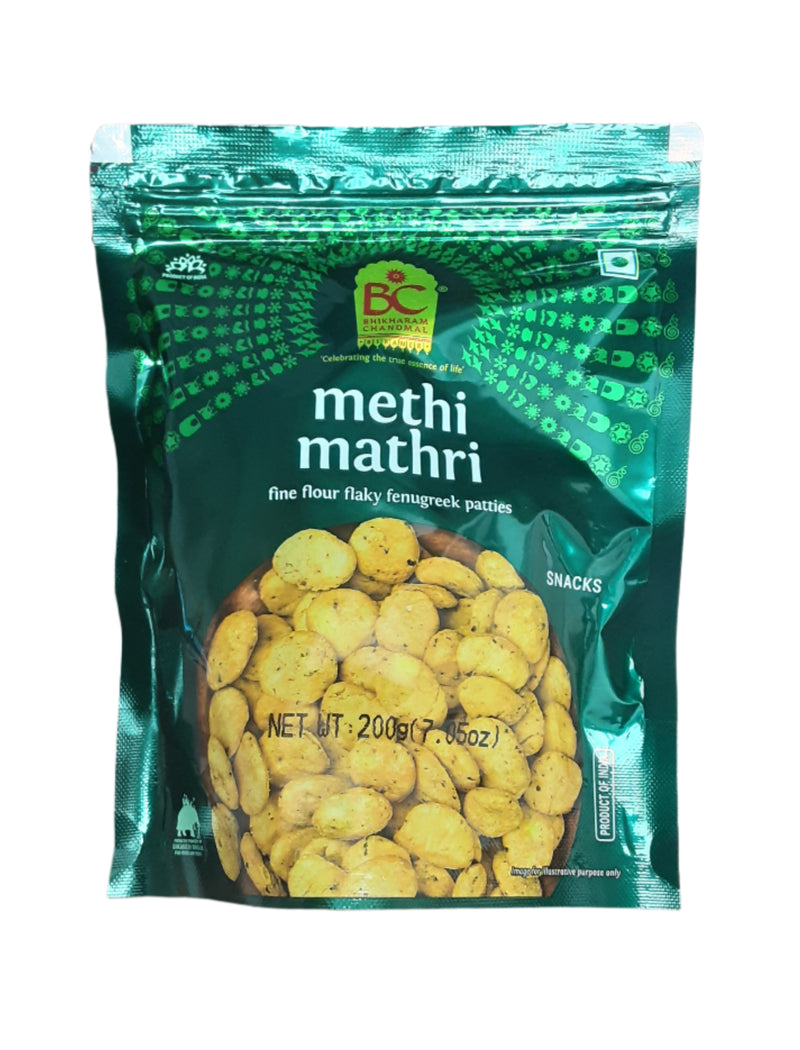 Bhikharam Chandmal Methi Mathri 200g Mix & Match Buy 1 Get 1 Pack Free