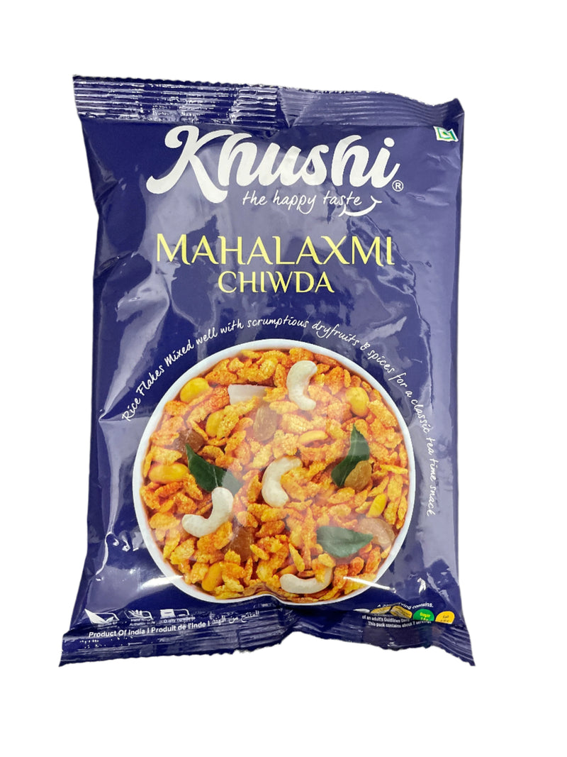 Khushi Mahalaxmi Chiwda 180g Mix & Match Buy 1 Get 1 Pack Free