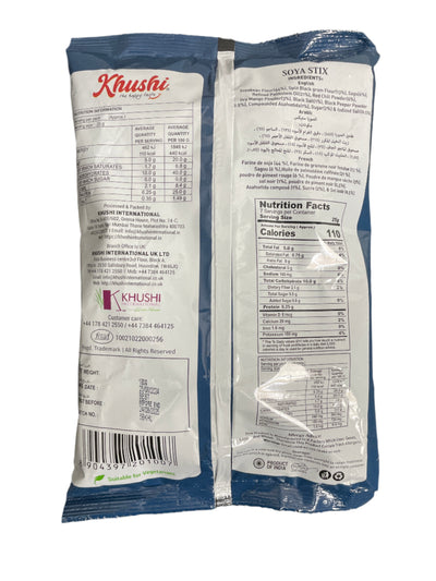 Khushi Soya Stix 180g Mix & Match Buy 1 Get 1 Pack Free