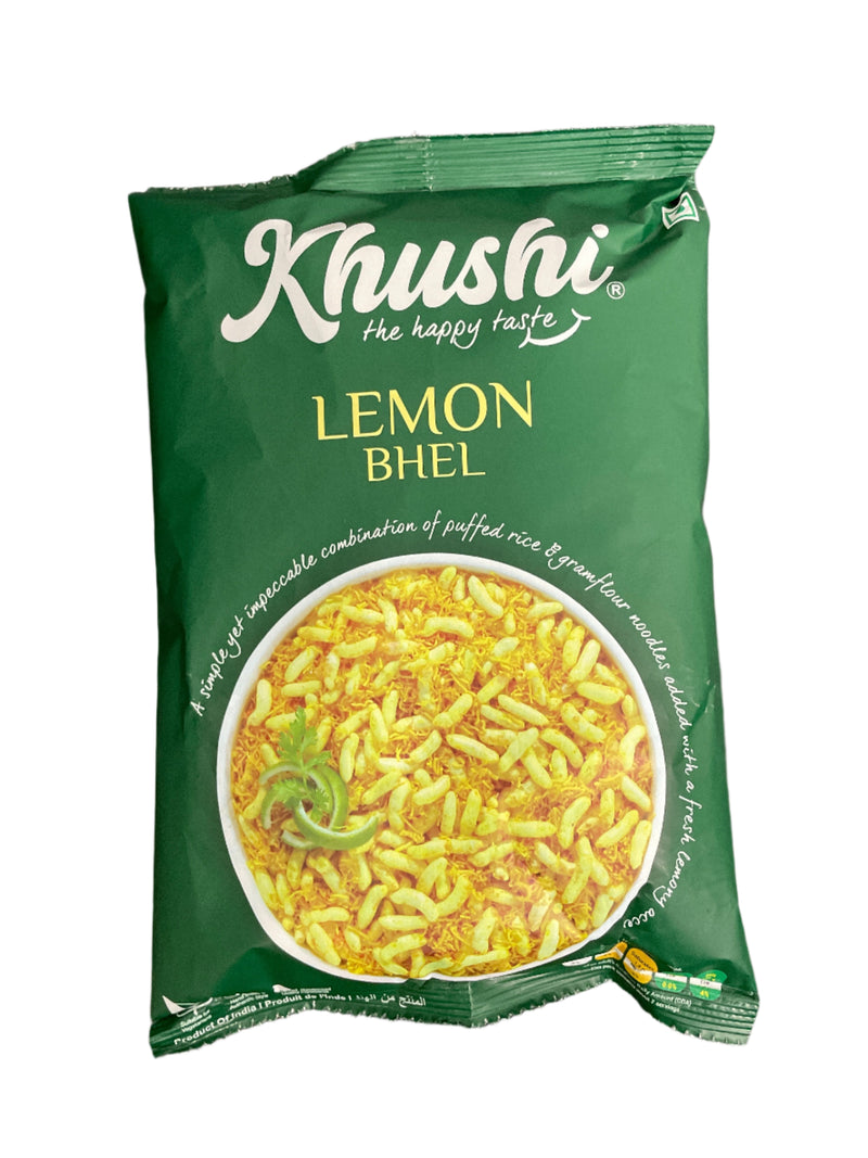 Khushi Lemon Bhel 180g Mix & Match Buy 1 Get 1 Pack Free