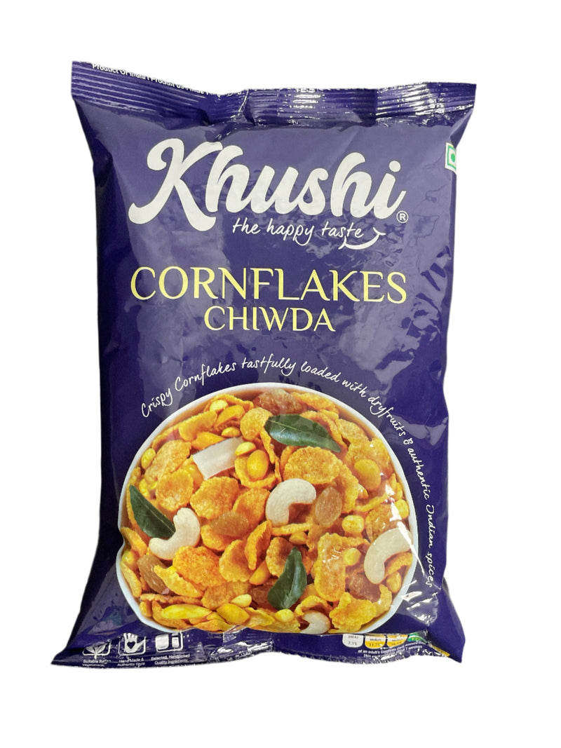 Khushi Cornflakes Chiwda 180g Mix & Match Buy 1 Get 1 Pack Free