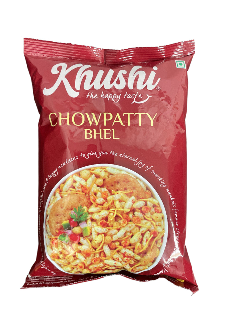 Khushi Chowpatty Bhel 180g  Mix & Match Buy 1 Get 1 Pack Free