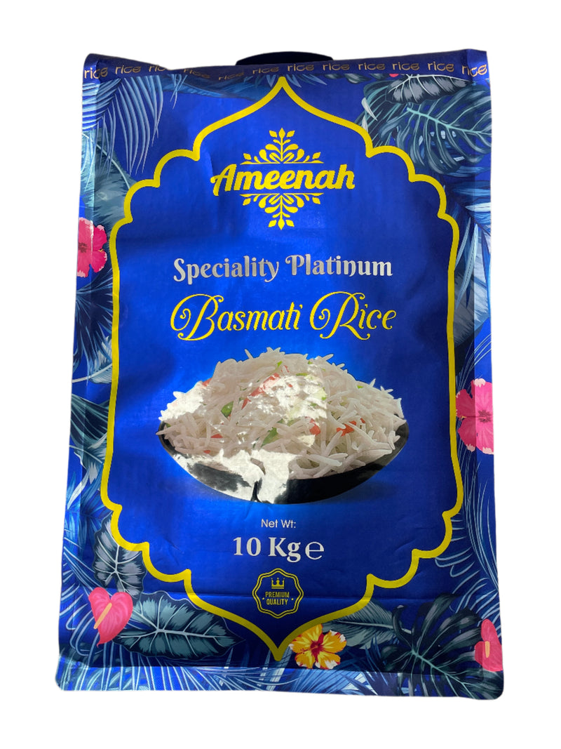 Ameenah Platinum Basmati Rice 10kg