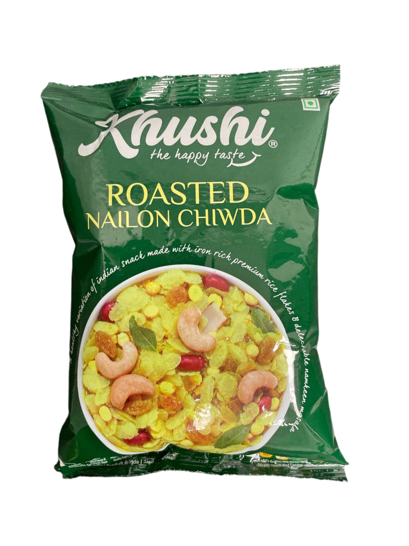 Khushi Roasted Nailon Chiwda 180g Buy 1 Get 1 Pack Free