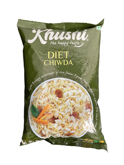 Khushi Diet Chiwda 180g Mix & Match Buy 1 Get 1 Pack Free