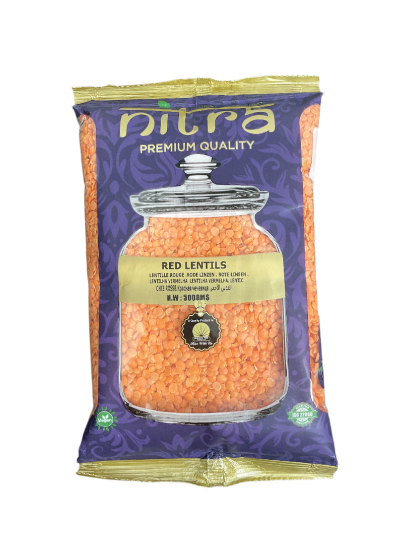 Nitra Red Lentils 500g Buy 1 Get 1 Free Mix & Match