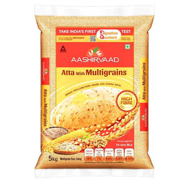 Aashirvaad Atta Multigrain Desi 5Kg