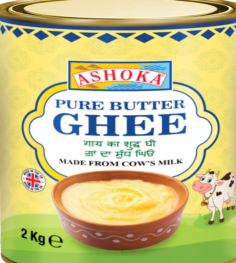 Ashoka Pure Cow Ghee 2Kg 2 x 1kg