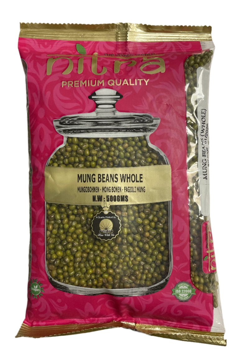 Nitra Mung Beans Whole 500g Buy 1 Get 1 Free Mix & Match