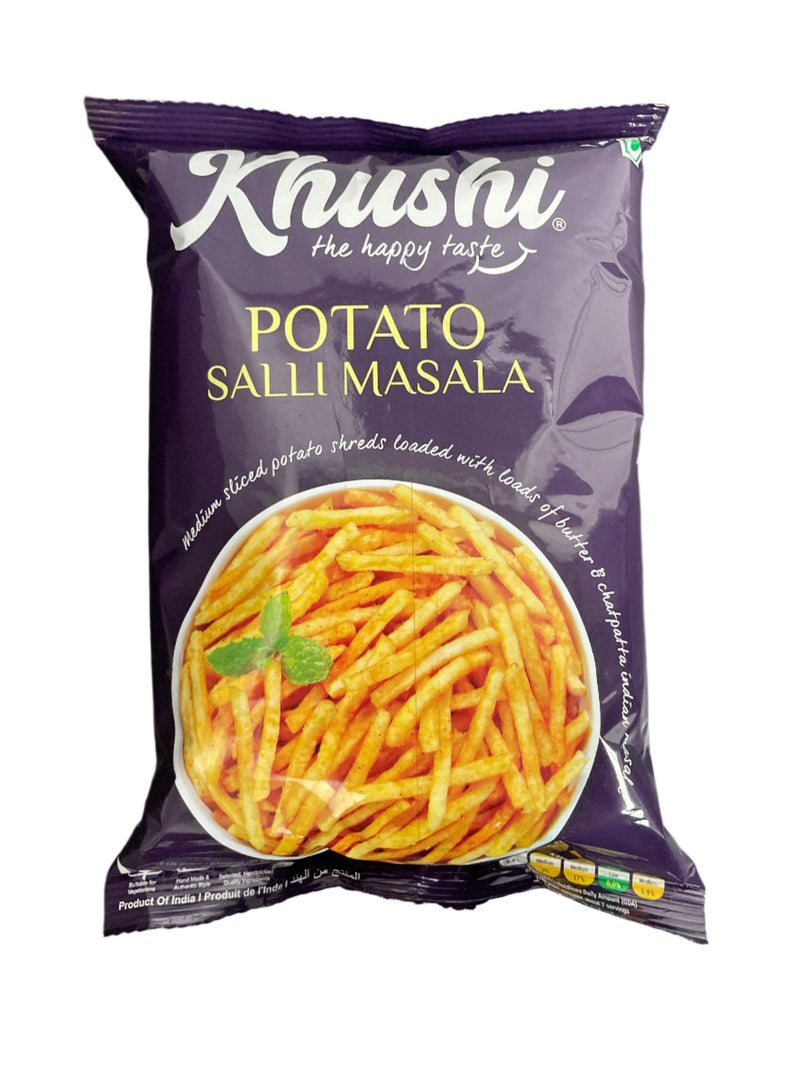 Khushi Potato Salli Masala 180g Mix & Match Buy 1 Get 1 Pack Free