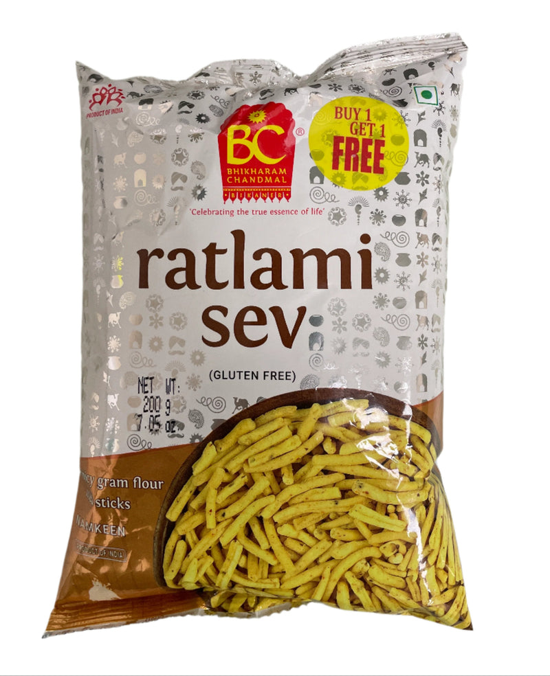 Bhikharam Chandmal Ratlami Sev 200g Buy 1 Get 1 Free Mix & Match