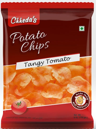 Chhedas Potato Chips Tangy Tomato 170g