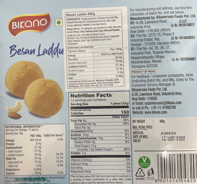 Bikano Besan Laddu 400g