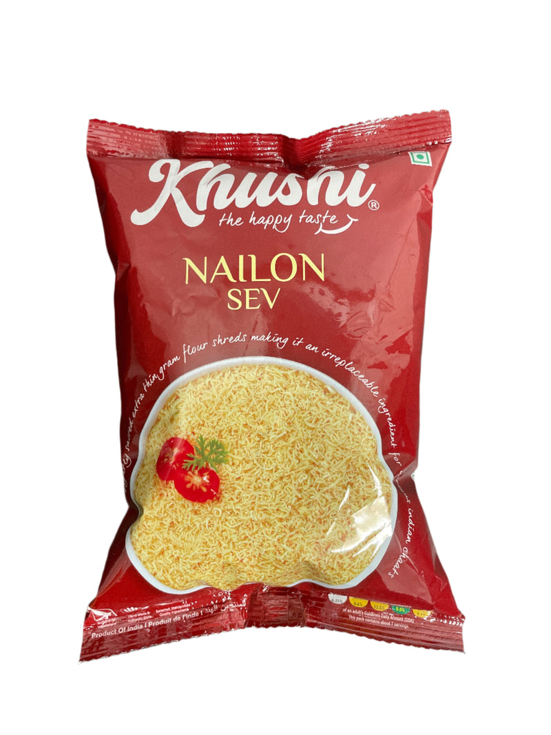 Khushi Nylon Sev 180g Mix & Match Buy 1 Get 1 Pack Free