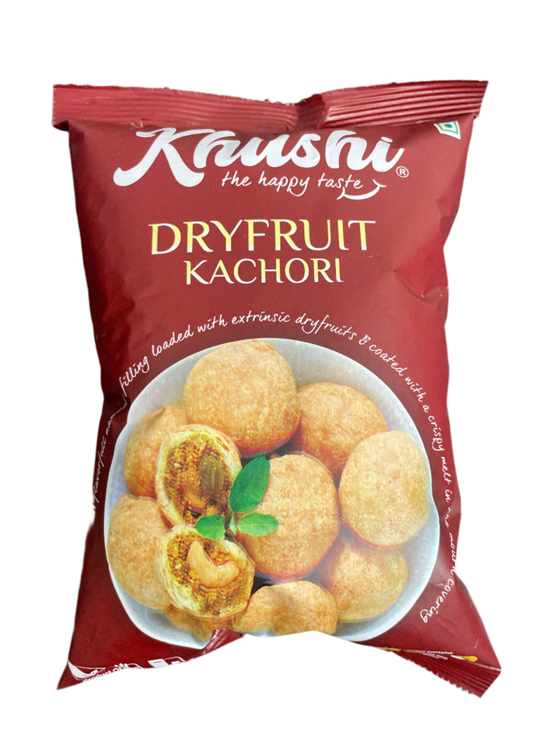 Khushi Dry Fruit Kachori 180g Mix & Match Buy 1 Get 1 Free Pack BBE FEB 2025