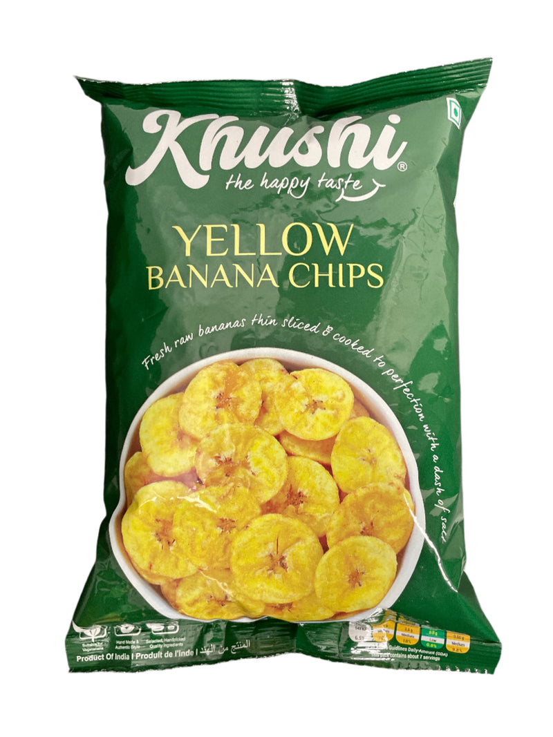 Khushi Yellow Banana Chips 180g Mix & Match Buy 1 Get 1 Pack Free