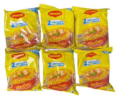 Maggi 2 Minutes Masala Noodle Desi 52g Pack of 6 BBE JAN 2025