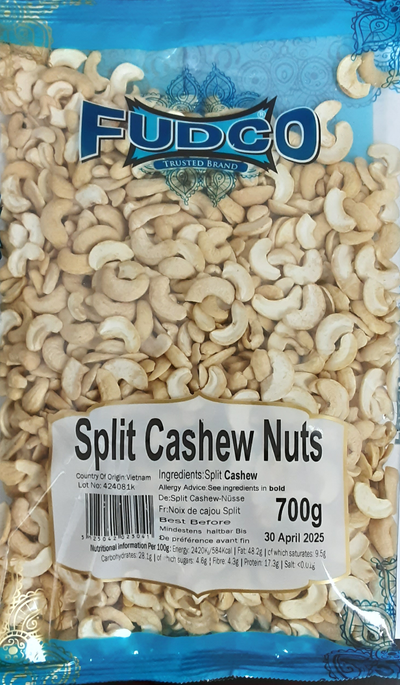 Fudco Cashew Nuts Split 700g