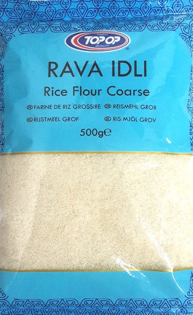 Top Op Rava Idli Rice Flour Coarse 500g