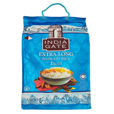 India Gate Extra Long Basmati Rice Excel 10Kg + 1Kg Free