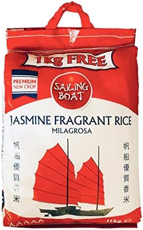 Sailing Boat Rice Jasmine Fragrant 10kg+1kg