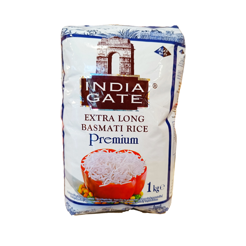 India Gate Extra Long Premium Basmati Rice 1Kg