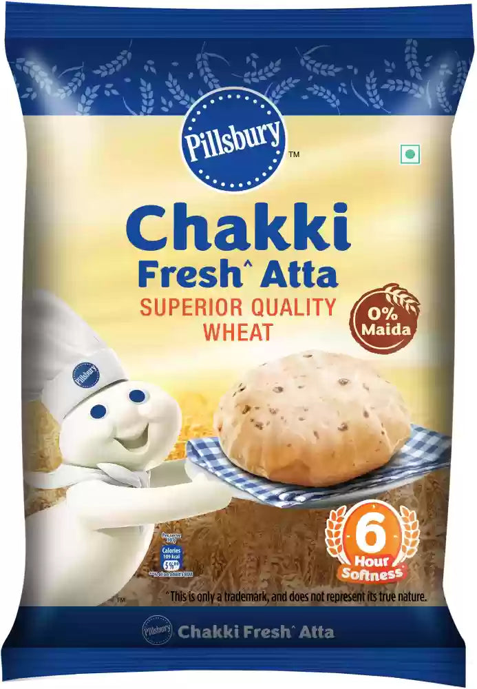 Pillsbury Flour Chakki Fresh Atta 0% Maida 10kg