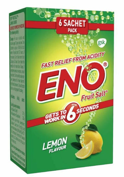 Eno Fruit Salt Lemon 6 Sachets