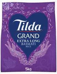 Tilda Basmati Rice Grand Extra Long 5Kg