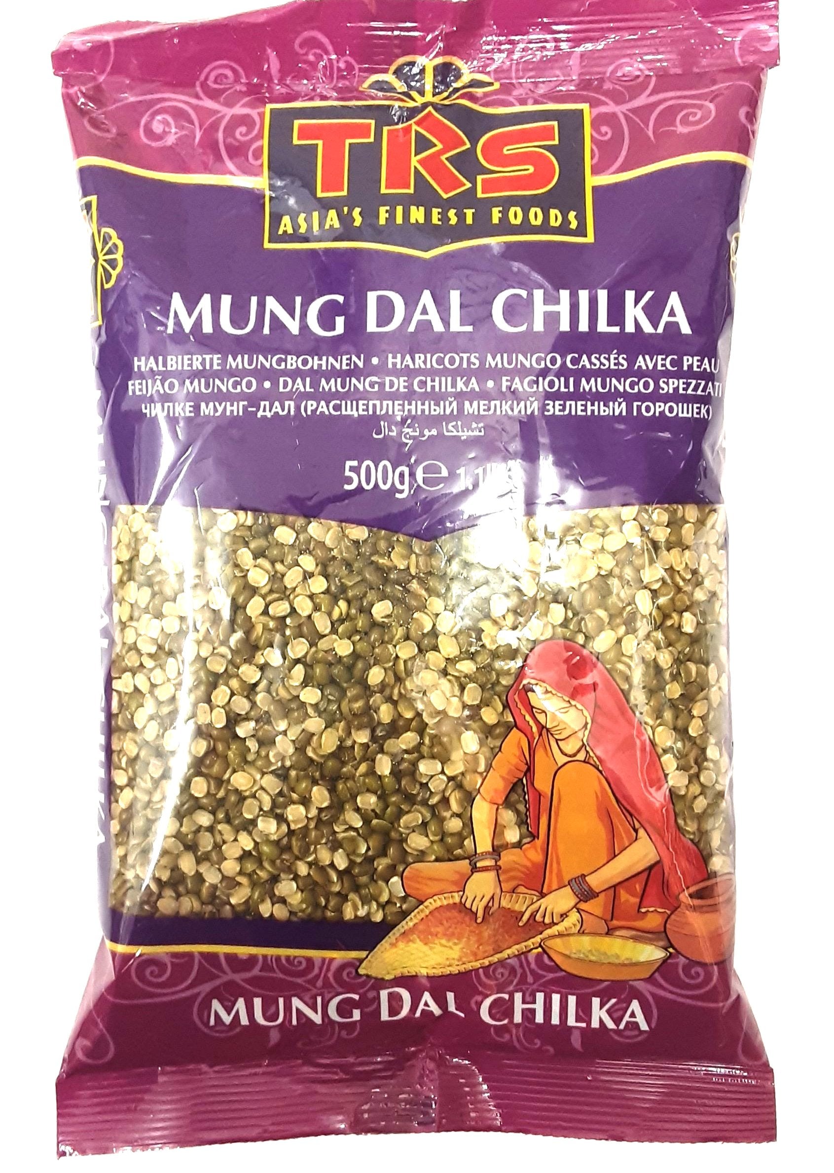 TRS Mung Dal Chilka 500g – ExoticEstore