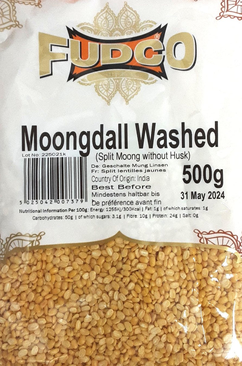 Fudco Moong Dall Washed 500g