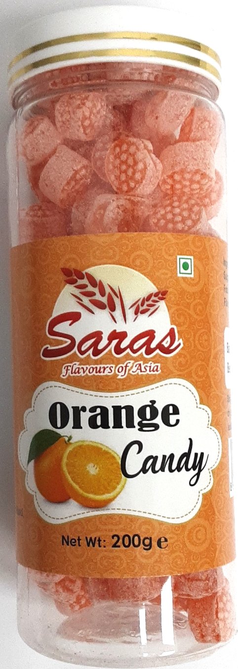 Saras Candy Orange 200g