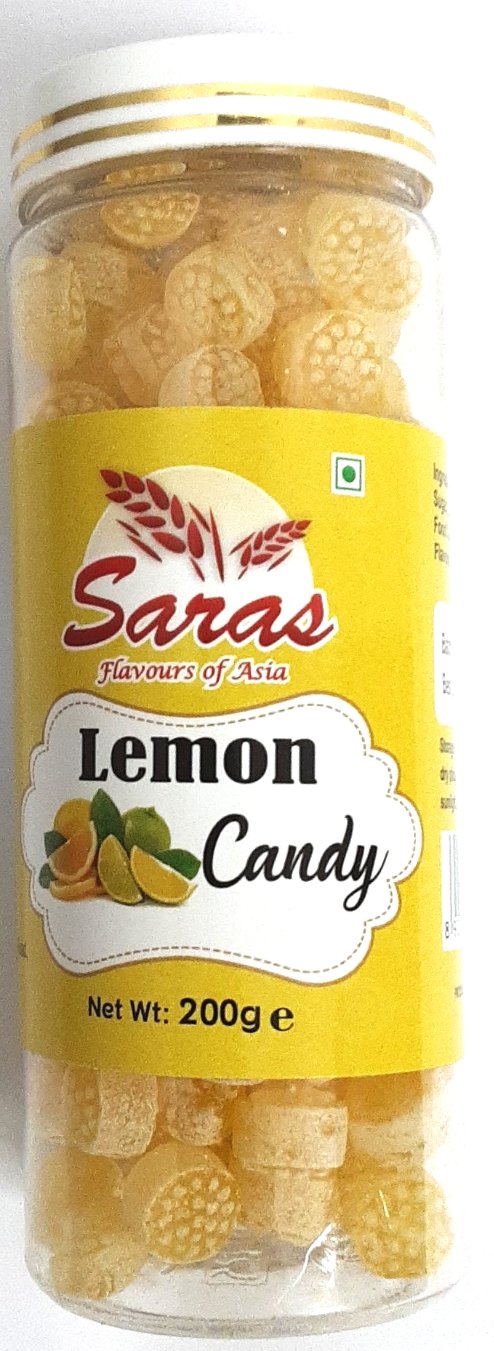 Saras Candy Lemon 200g